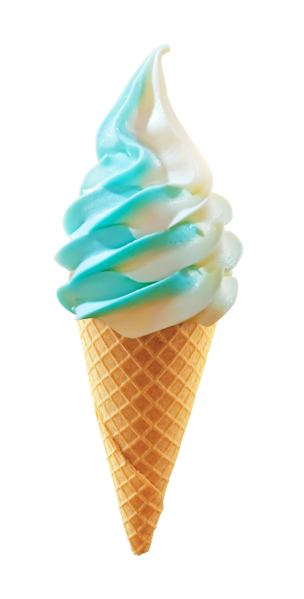 Ai-SCREAM CONE SEASALT MIX VANILLA